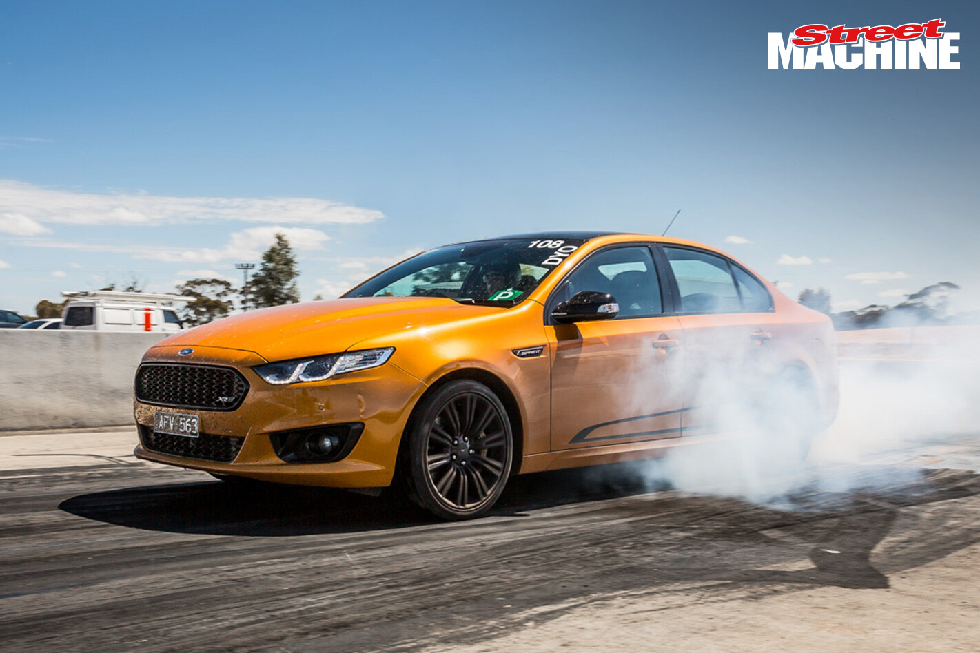 Ford Falcon XR8 Sprint Burnout 1