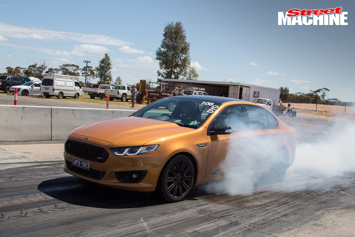 Ford Falcon XR8 Sprint Burnout 3
