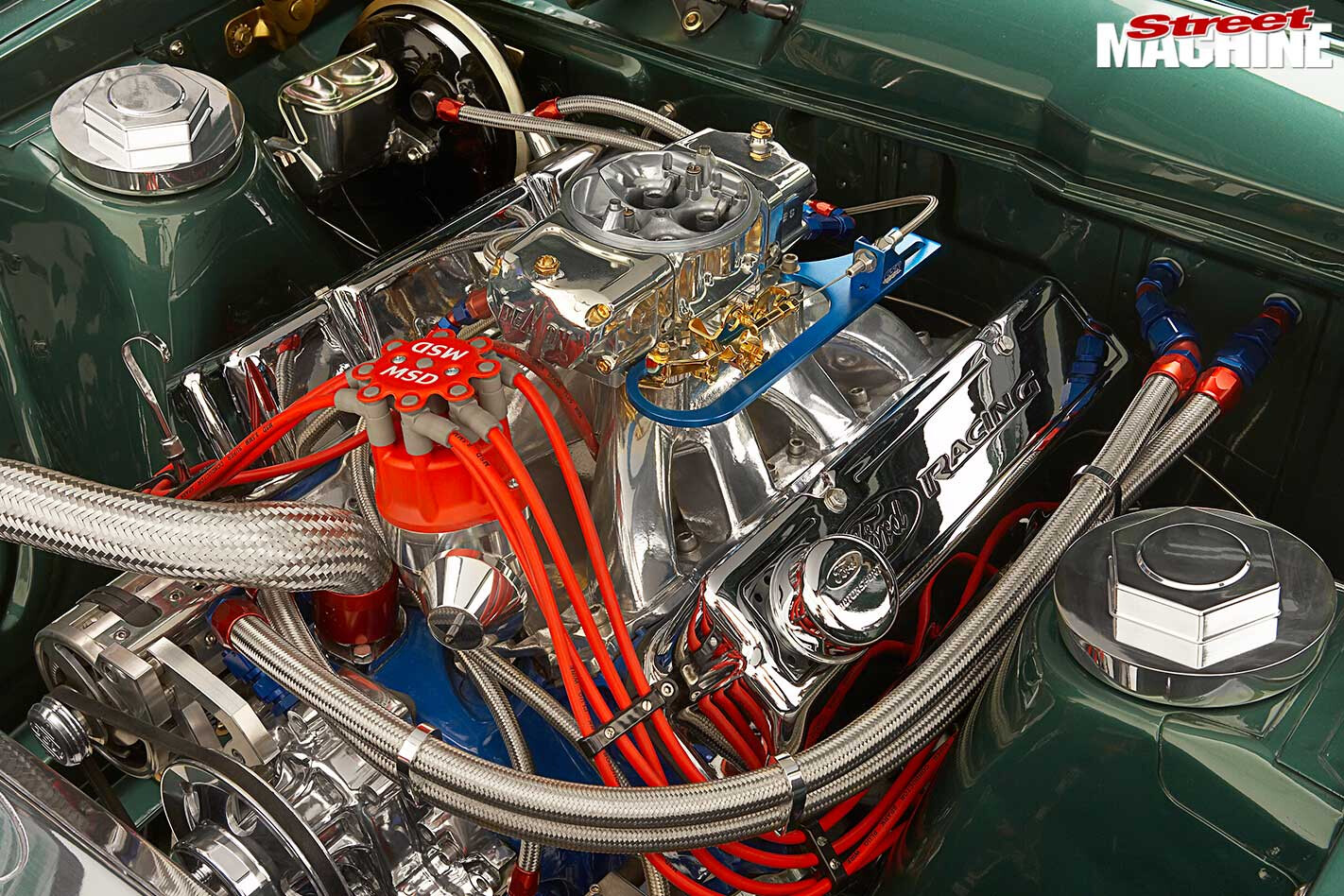 Ford Falcon XT ute engine bay