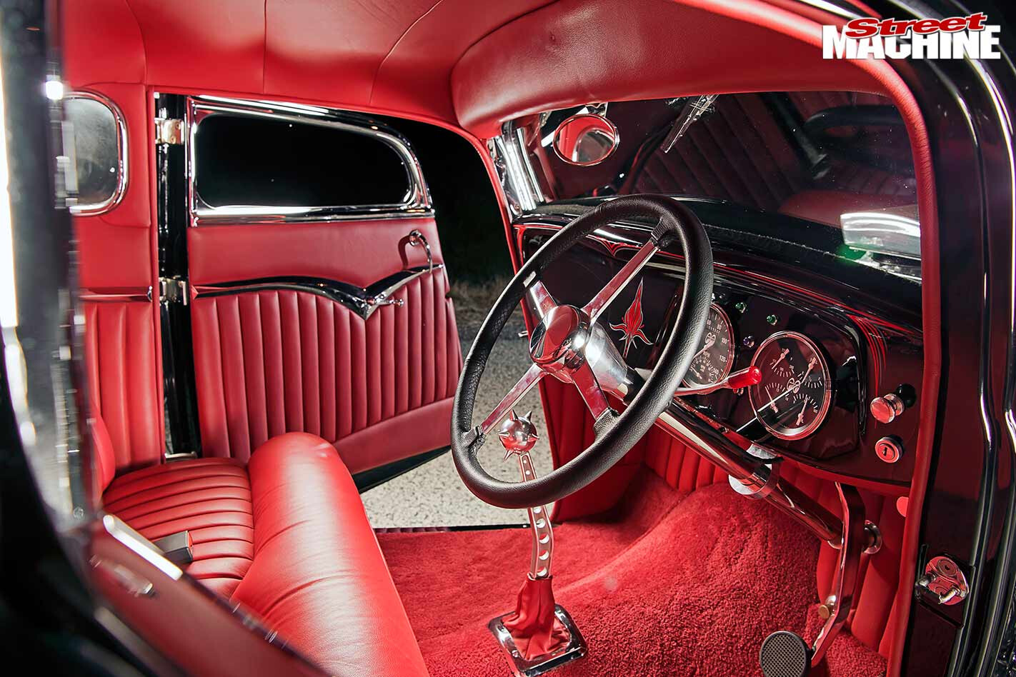 Ford five-window interior