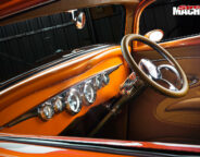 Ford three window coupe dash