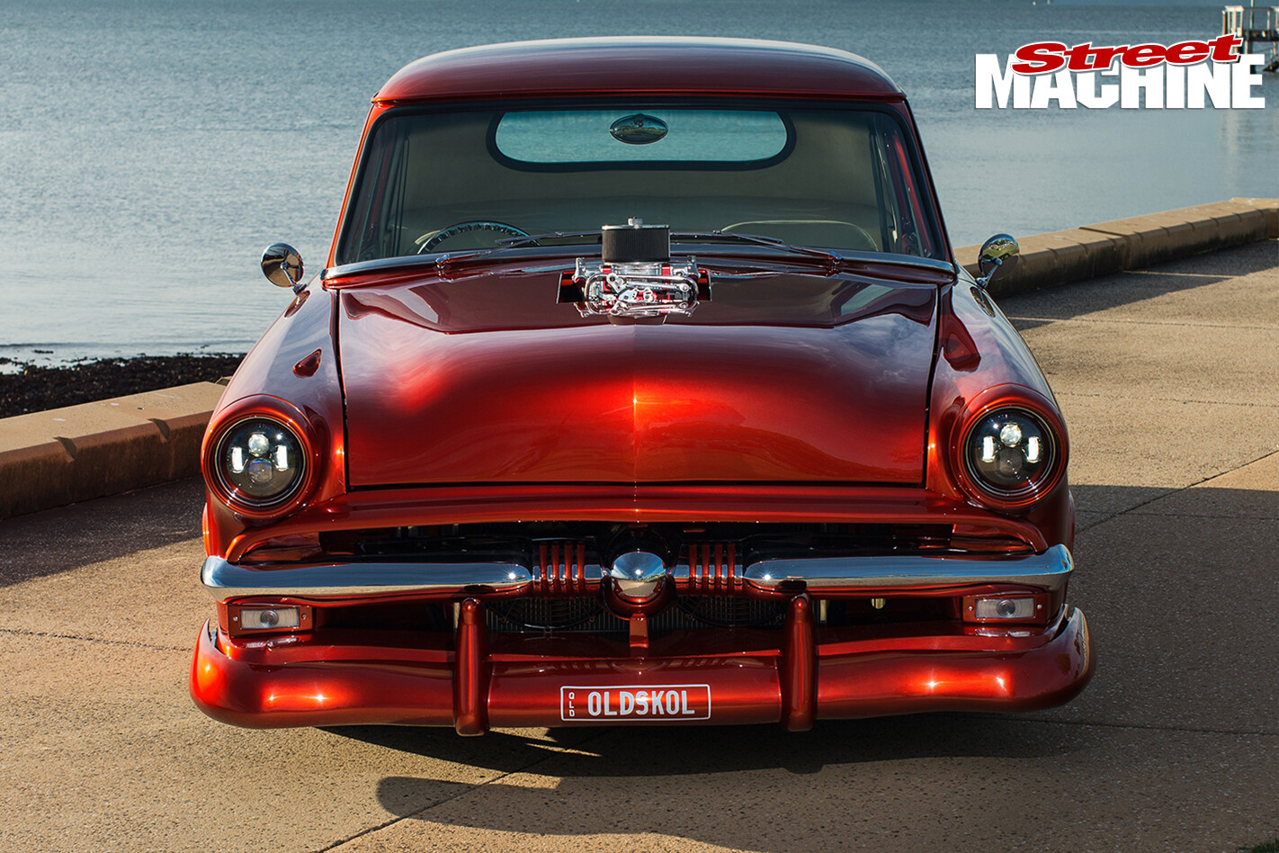 Ford -mainline -ute -old -skool -front -view