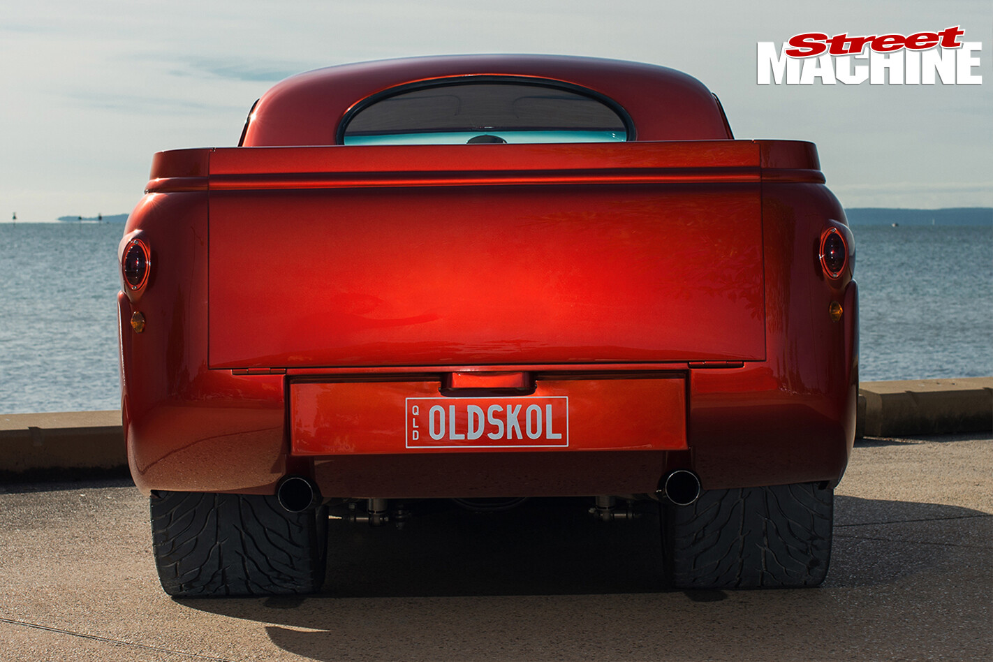 Ford -mainline -ute -old -skool -rear -view