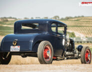 Ford Model A coupe rear