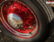Ford Model A coupe wheel