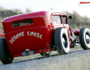 Ford Model A Tudor rear