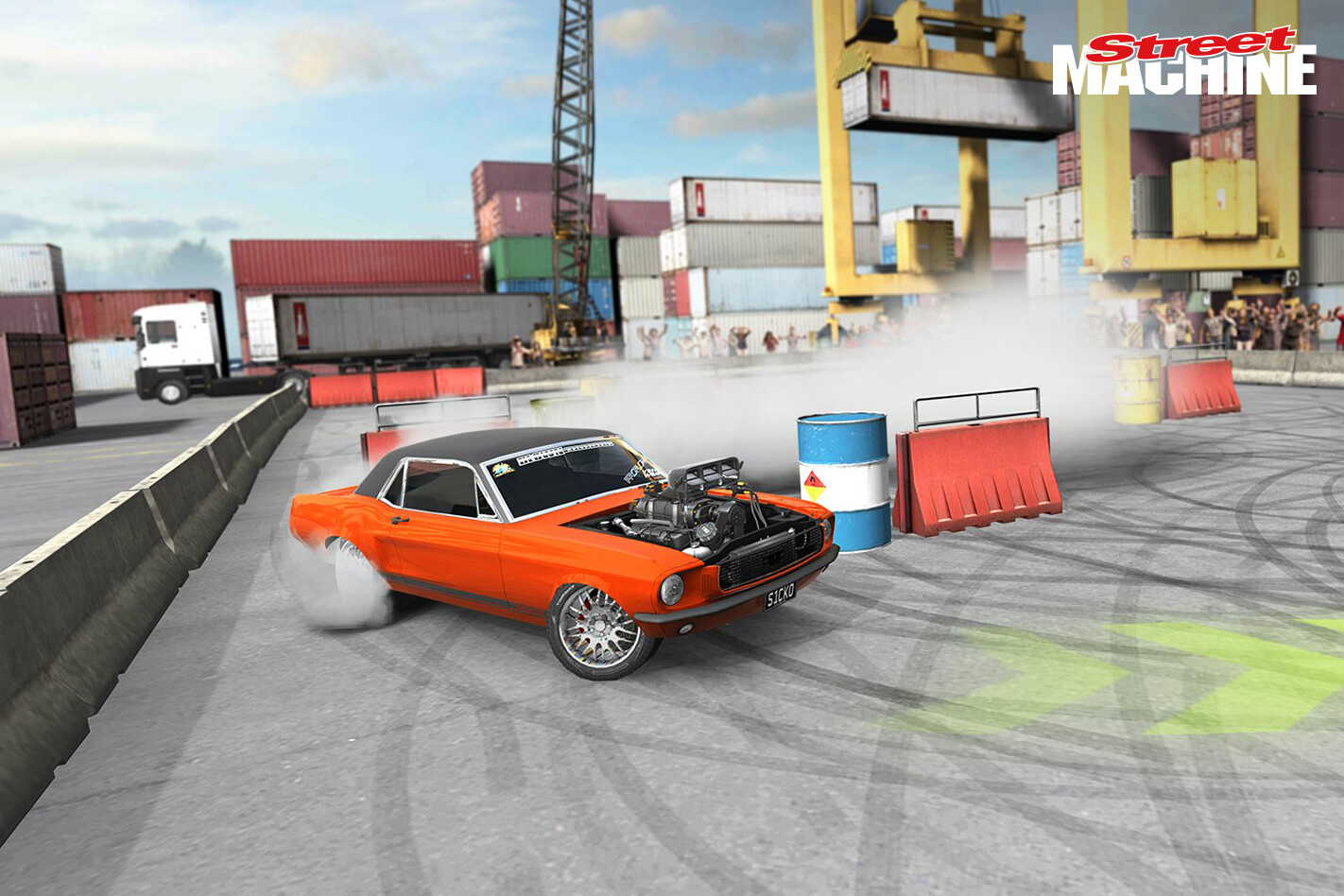 Ford Mustang Blown Burnout SICKO