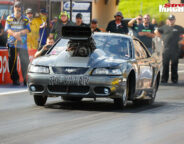 Ford Mustang drag car