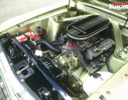 Ford Mustang engine bay