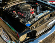 Ford Mustang engine bay