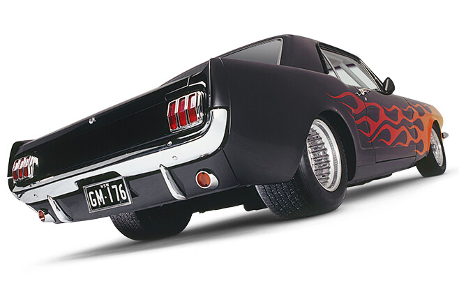 Ford Mustang coupe rear
