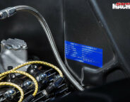 Ford pickup engine bay