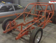 Ford Pinto drag car resto