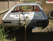 Ford Pinto drag car resto