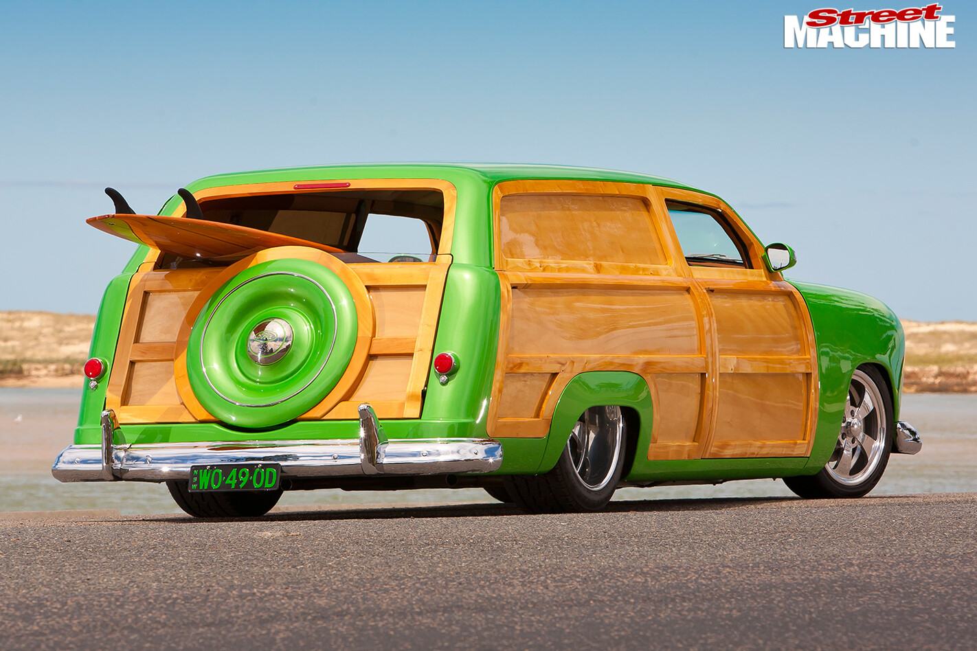 Ford -woody -rear -angle