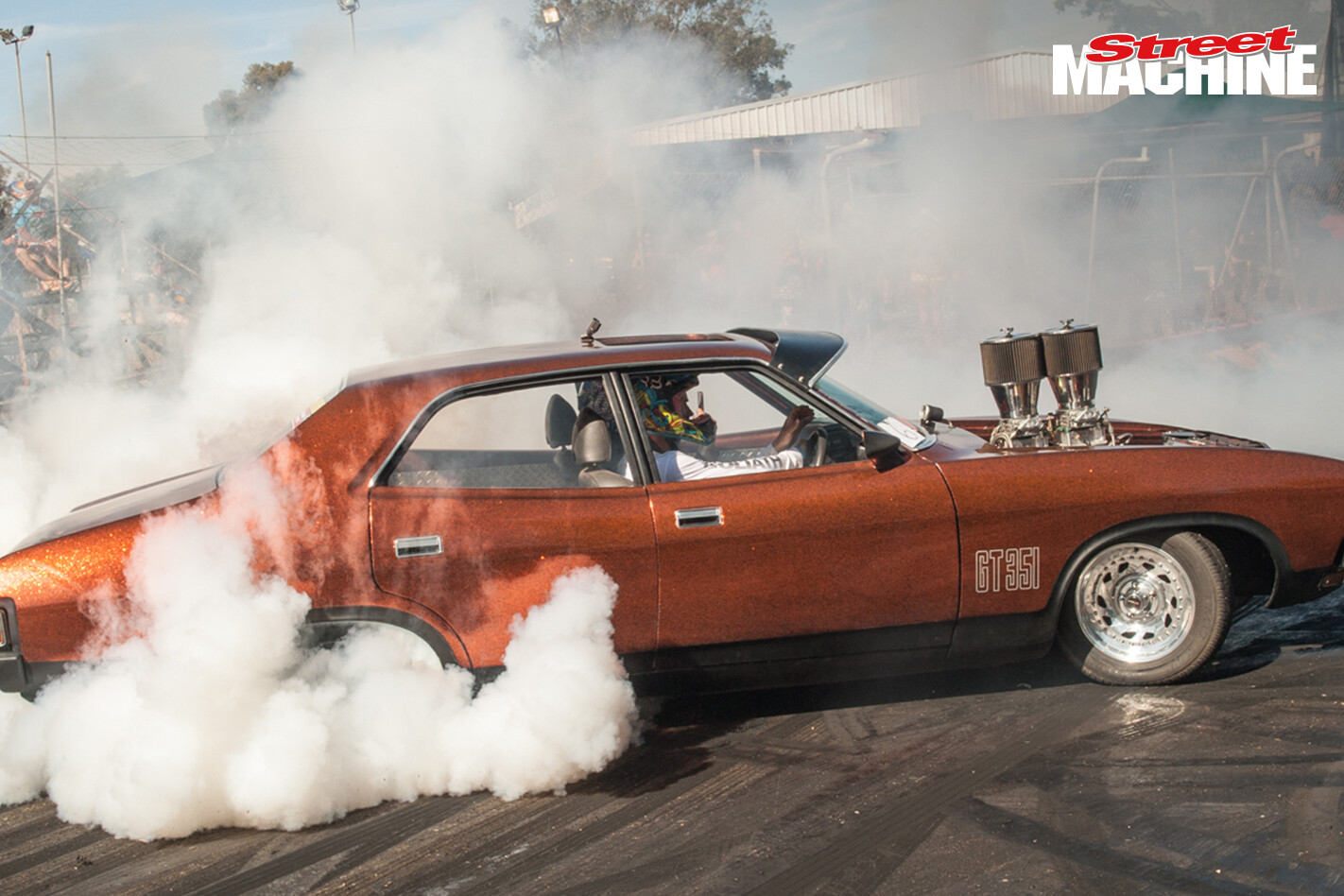 Ford XB Falcon Burnout 5757