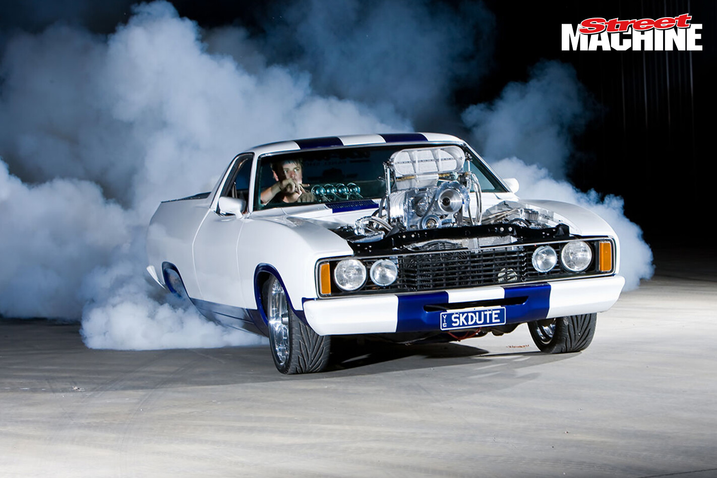 Ford XC Falcon Cobra Ute Burnout