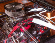 Ford XC Falcon with clear bonnet