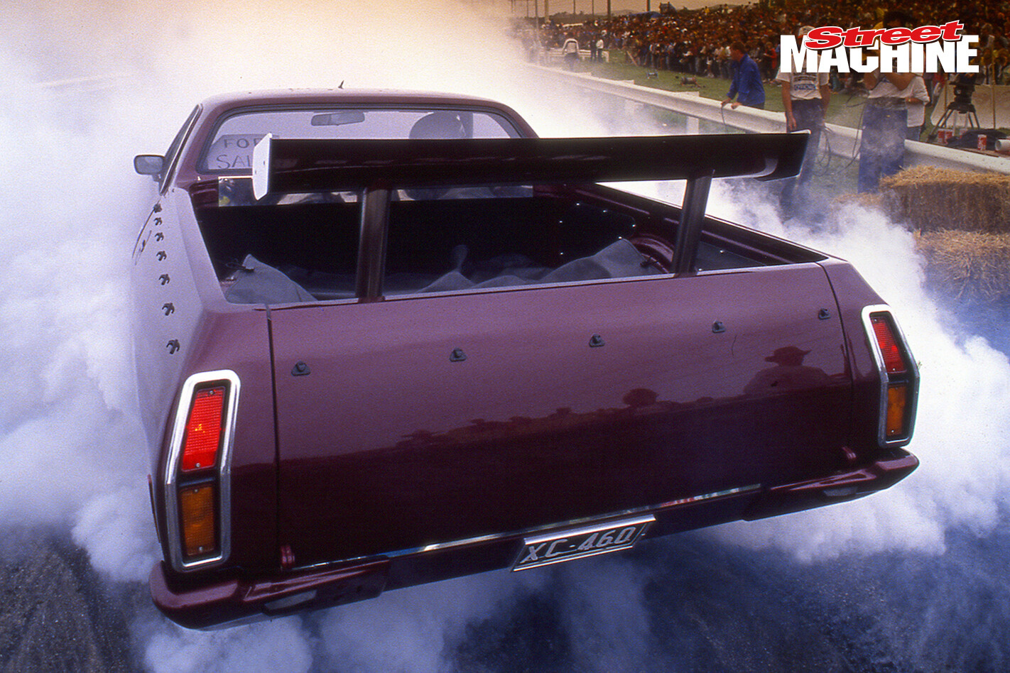 Ford XC Ute Summernats Burnout