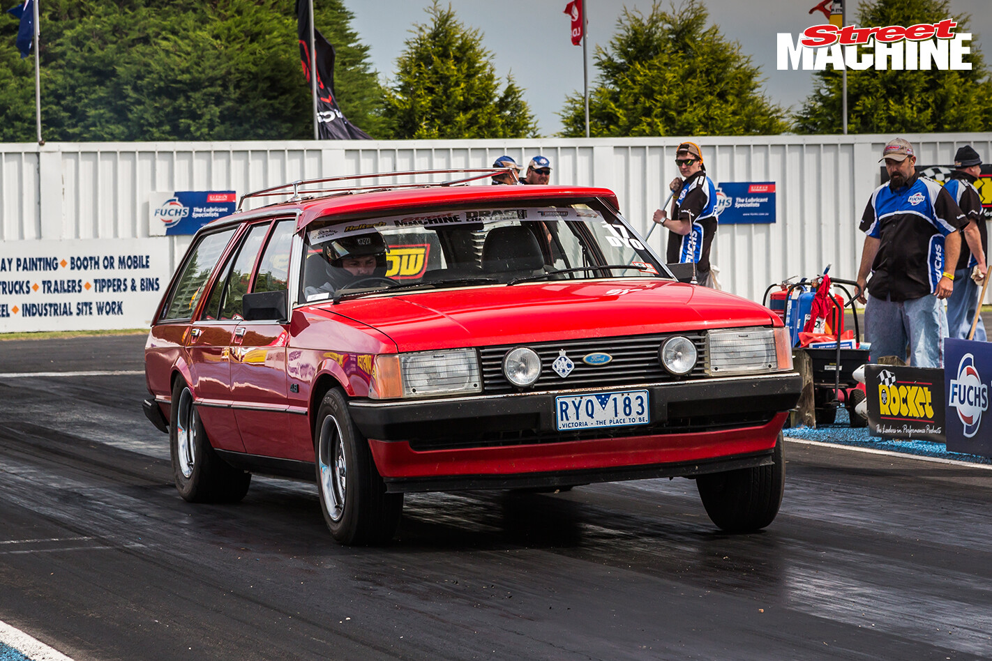 Ford XD Falcon Wagon LS Drag Challenge 2