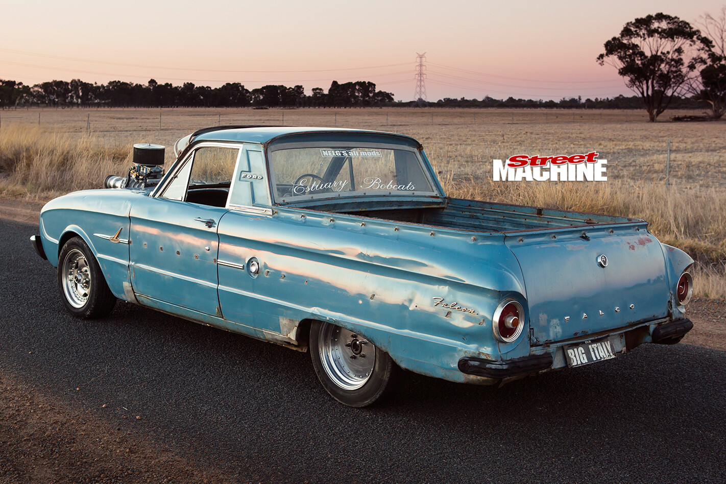 Ford -xl -falcon -ute -rear -view