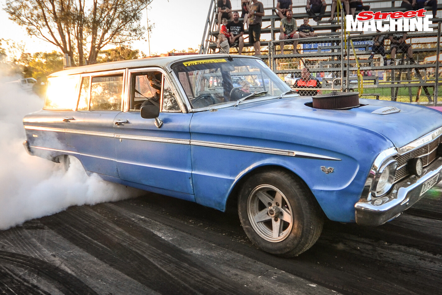 Ford XM Wagon Burnout 8151