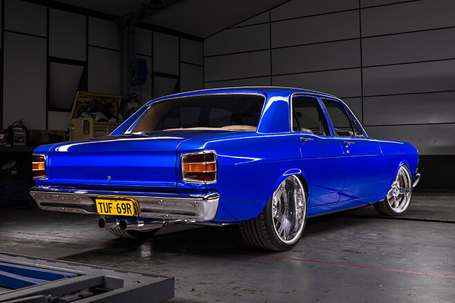 Ford Falcon XW rear angle