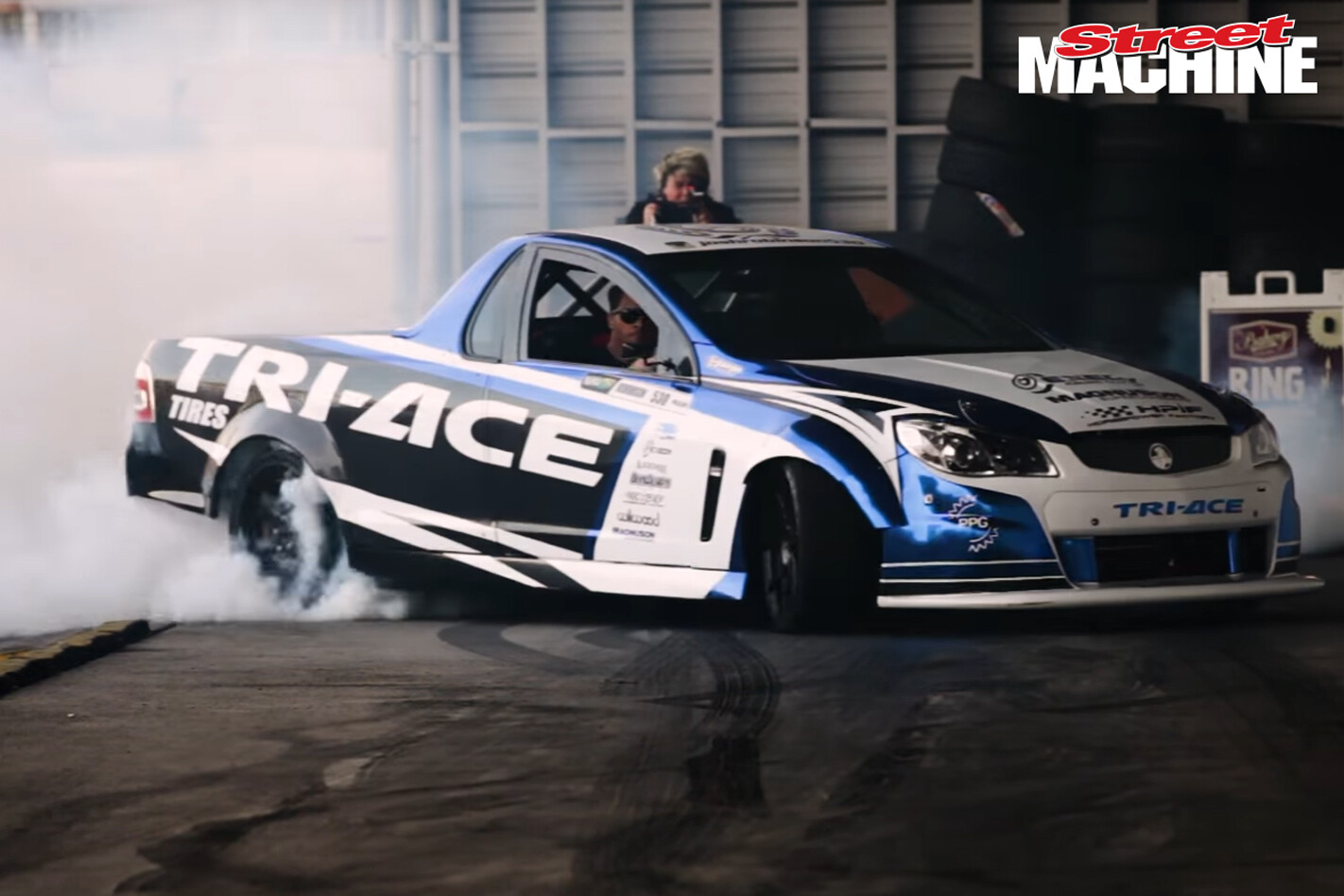 Formula Drift Holden Ute Josh Robinson Burnout