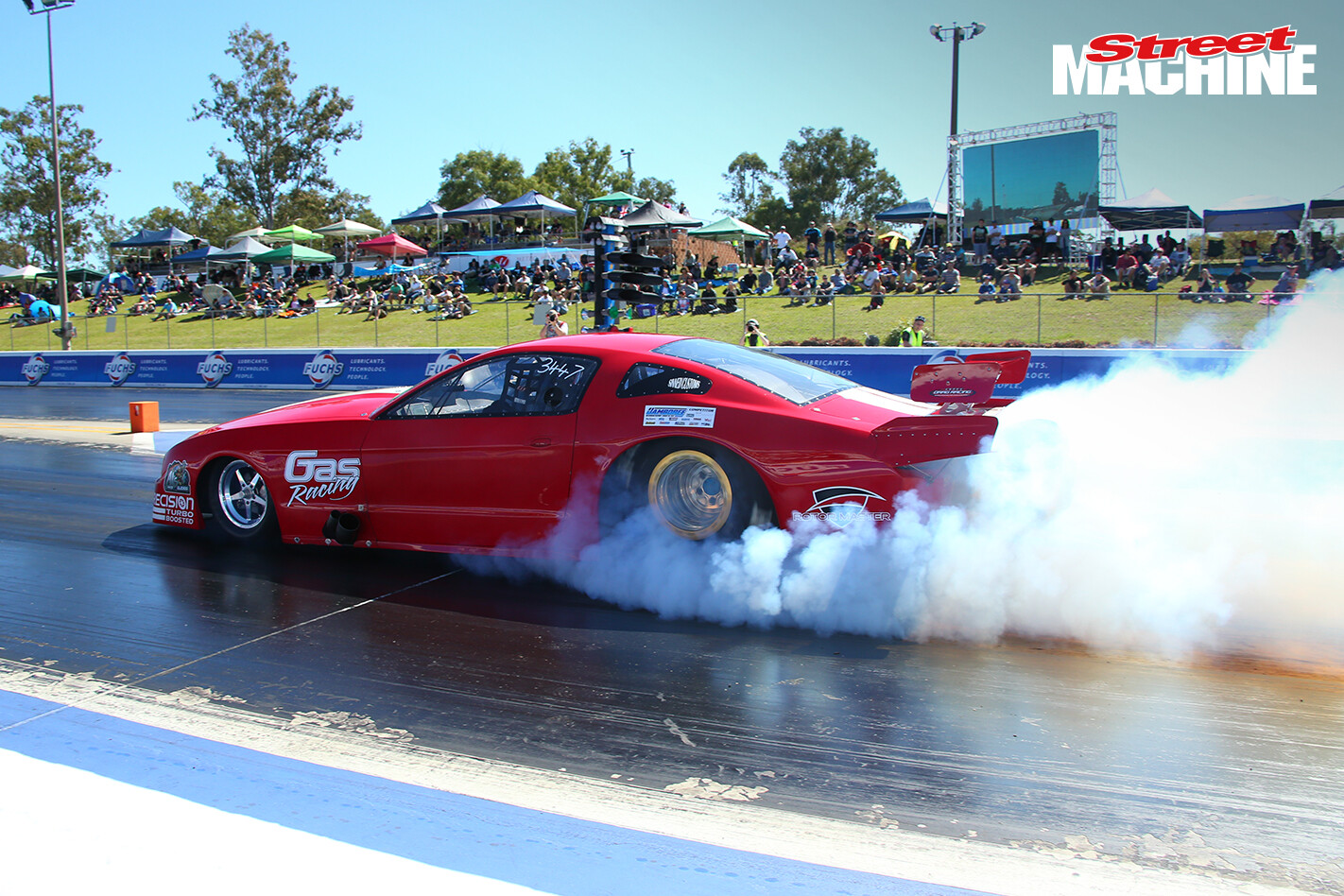 Gas Racing Mustang Burnout Nw