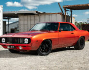 Street Machine Features Glen Finegan Camaro Front Angle 2 Crop