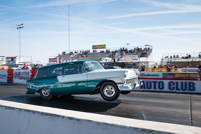 George Thomas's 1956 Chevy 150 wagon