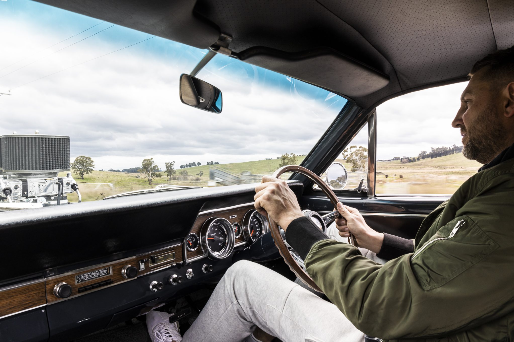 Street Machine Features Grant Connor Xr Falcon Driving