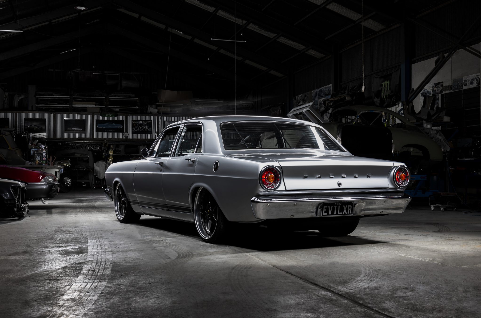 Street Machine Features Grant Connor Xr Falcon Rear Angle 2