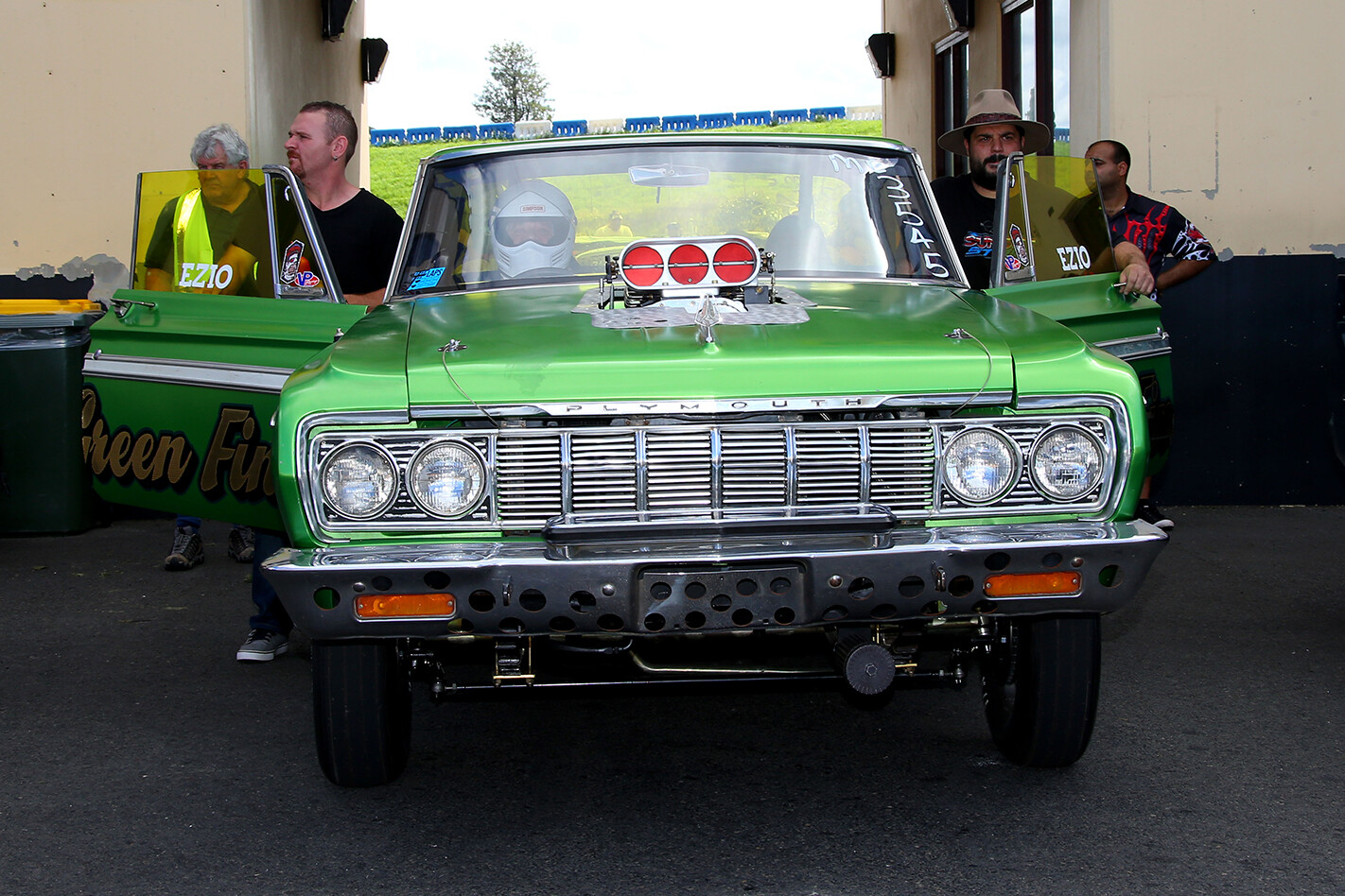 Green Fing front