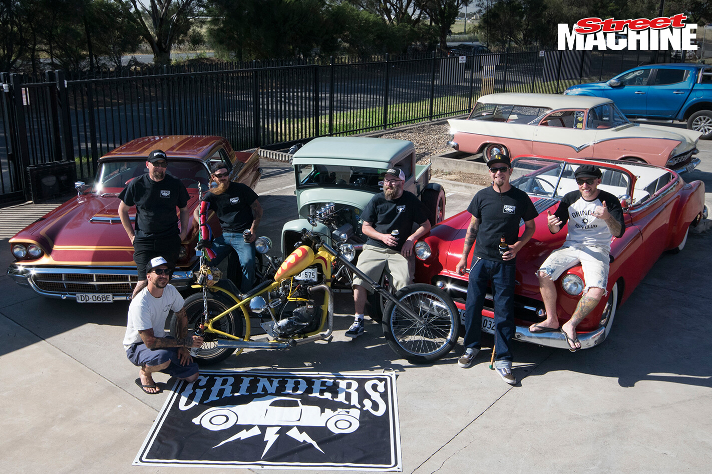 Grinders Car Club Show 8345