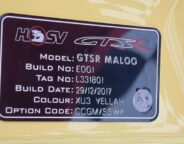 Street Machine News GTSR W 1 Maloo XU 3 Yellah Plate