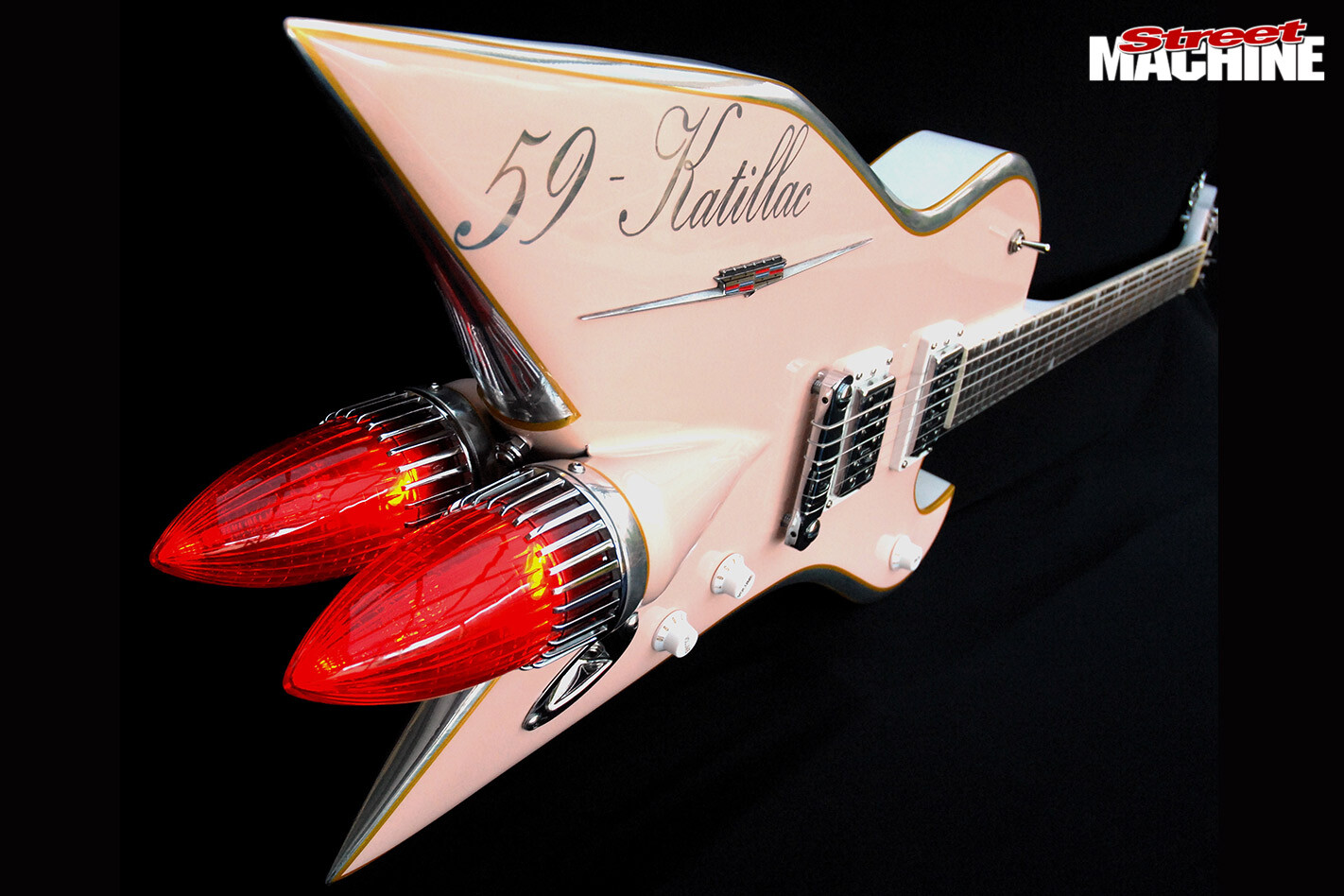 Dave Gartland's hand-crafted aluminium custom guitars -flashback