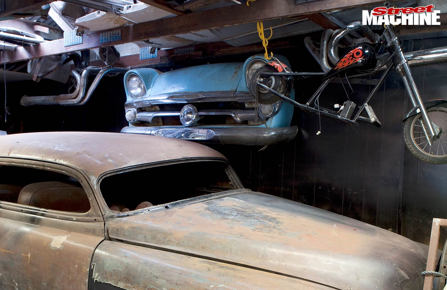 Shane Harkess's garage