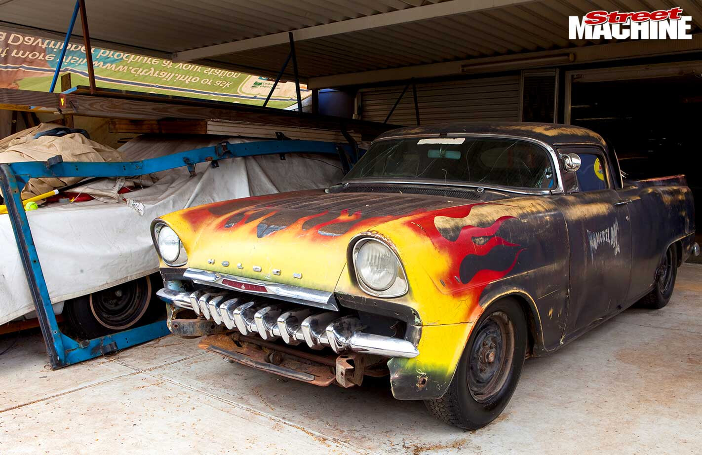 Shane Harkess's garage