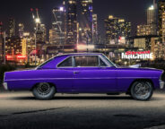 Street Machine Features Harvey Hamilton Chevy Nova Side