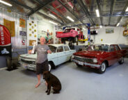 Harvey's Holden shed