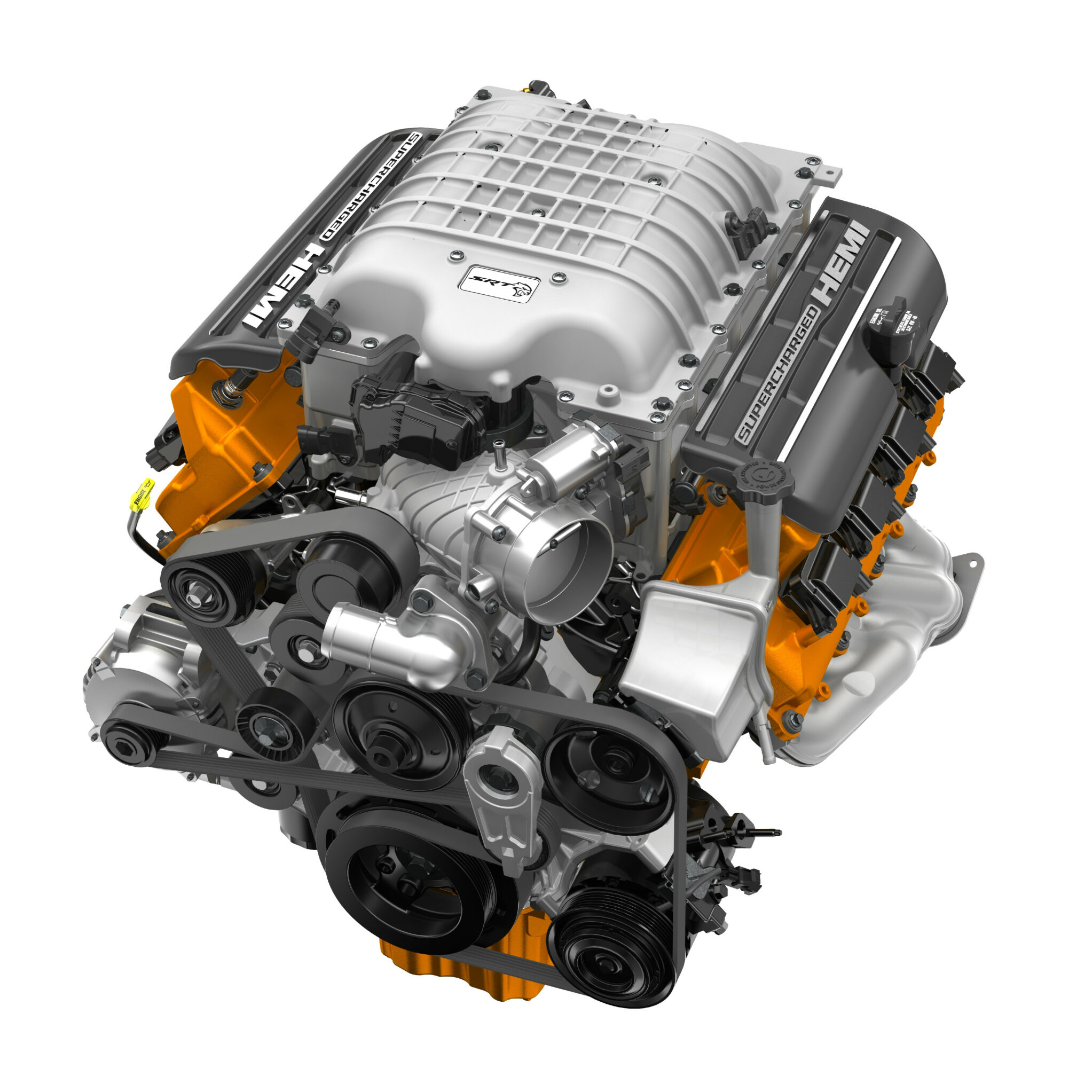 Street Machine Features Hellcat Engine 1