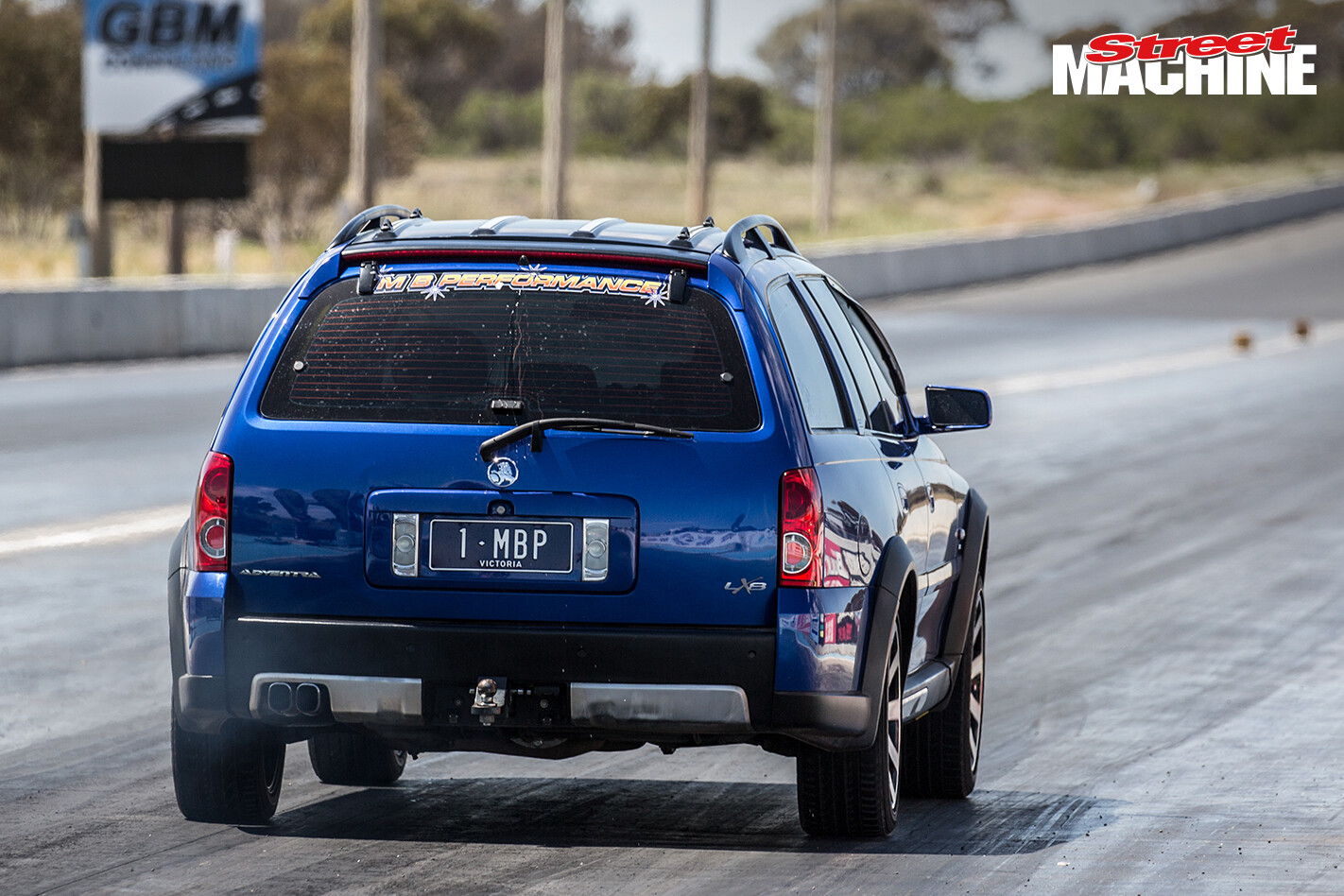 Holden Adventura Wagon Drag Challenge 3