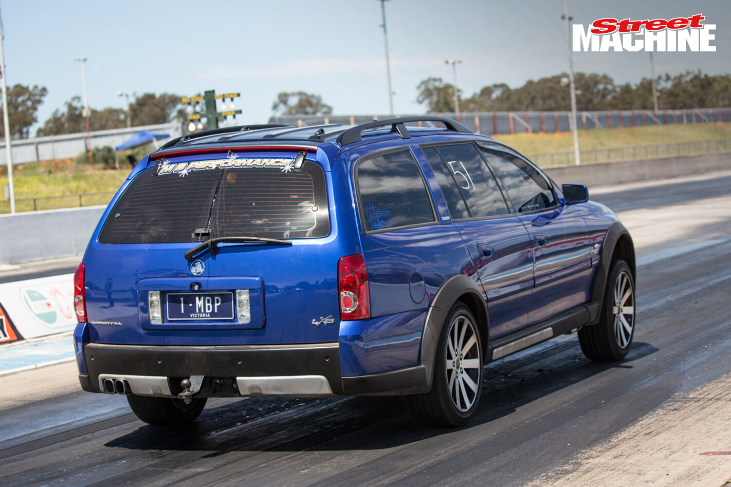 Holden Adventura Wagon Drag Challenge 4