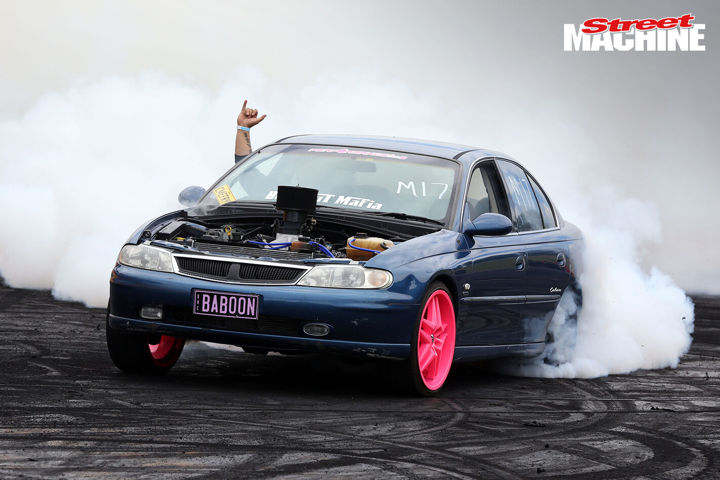 Holden Calais Burnout