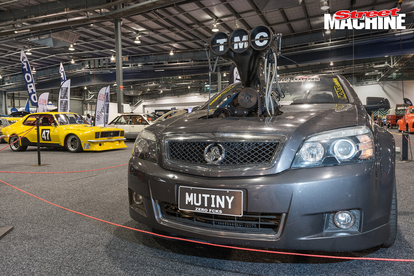 Holden Caprice Blown Burnout Car