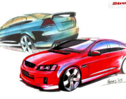 Holden Commodore sketch