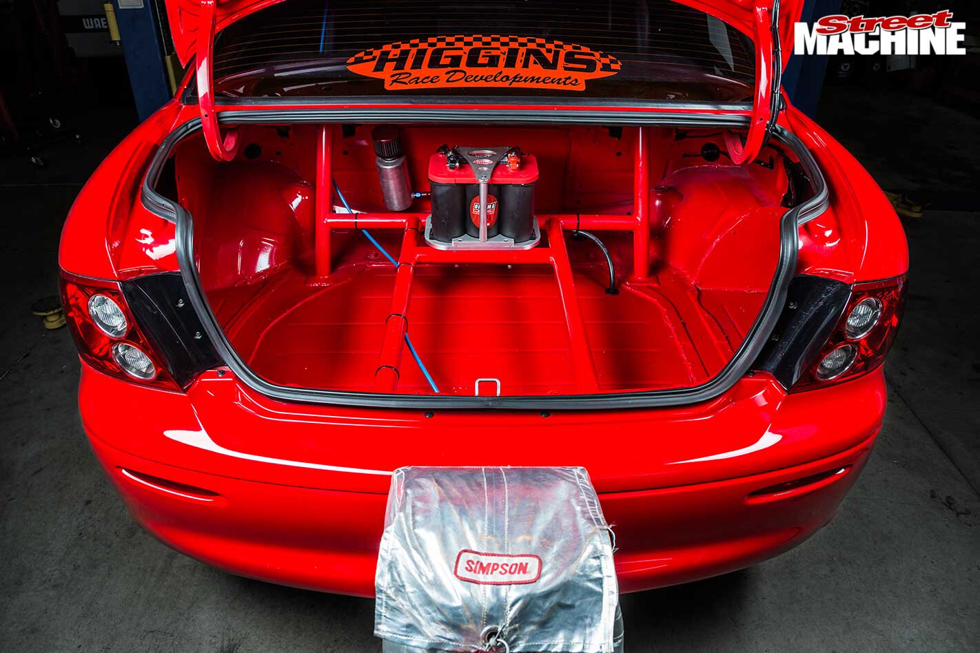 Holden VX Commodore SS boot