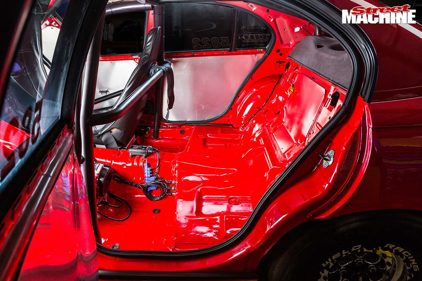 Holden Commodore VX SS interior rear