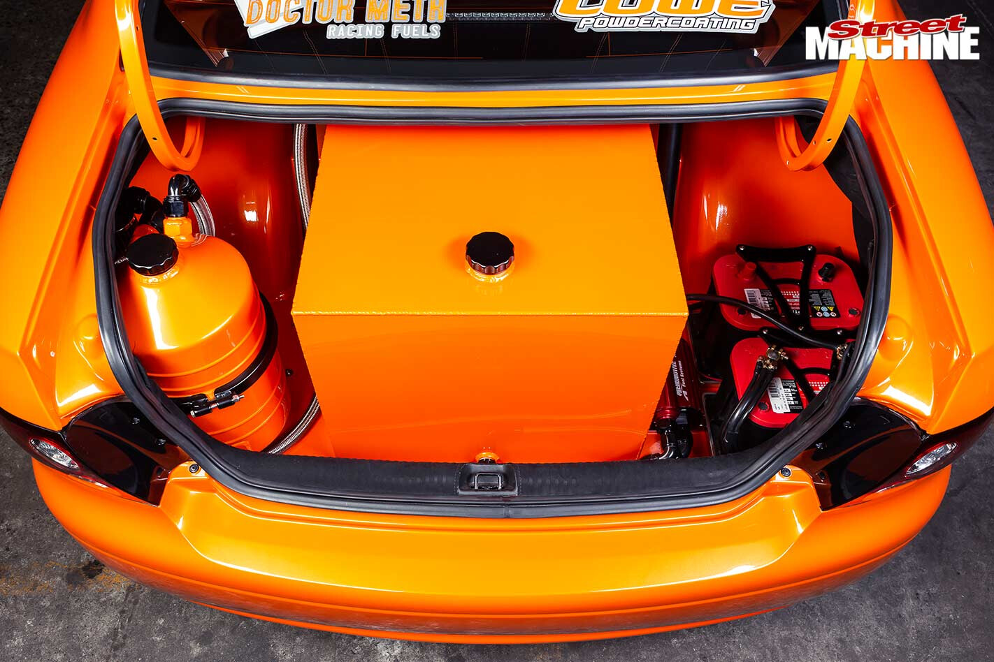 Holden Monaro CV8 boot